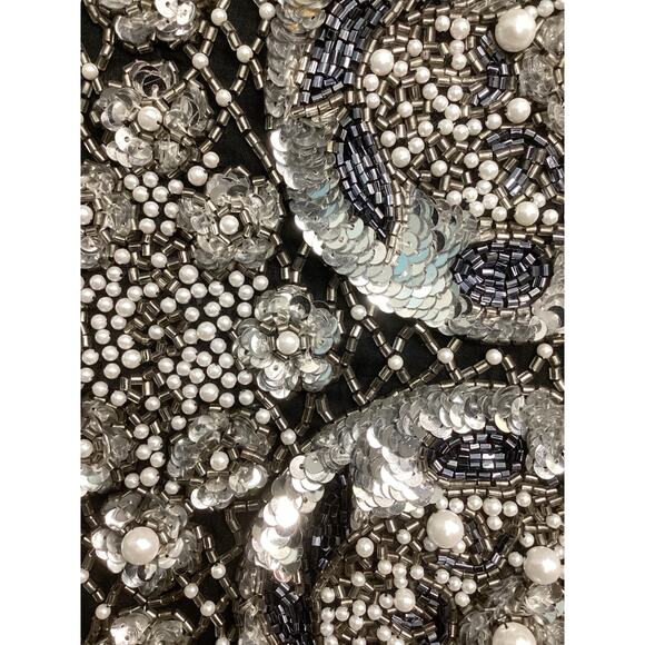 Gorgeous Roarke New York Women Beaded Bib Collar Scarf Necklace Statement Piece - Picture 3 of 7